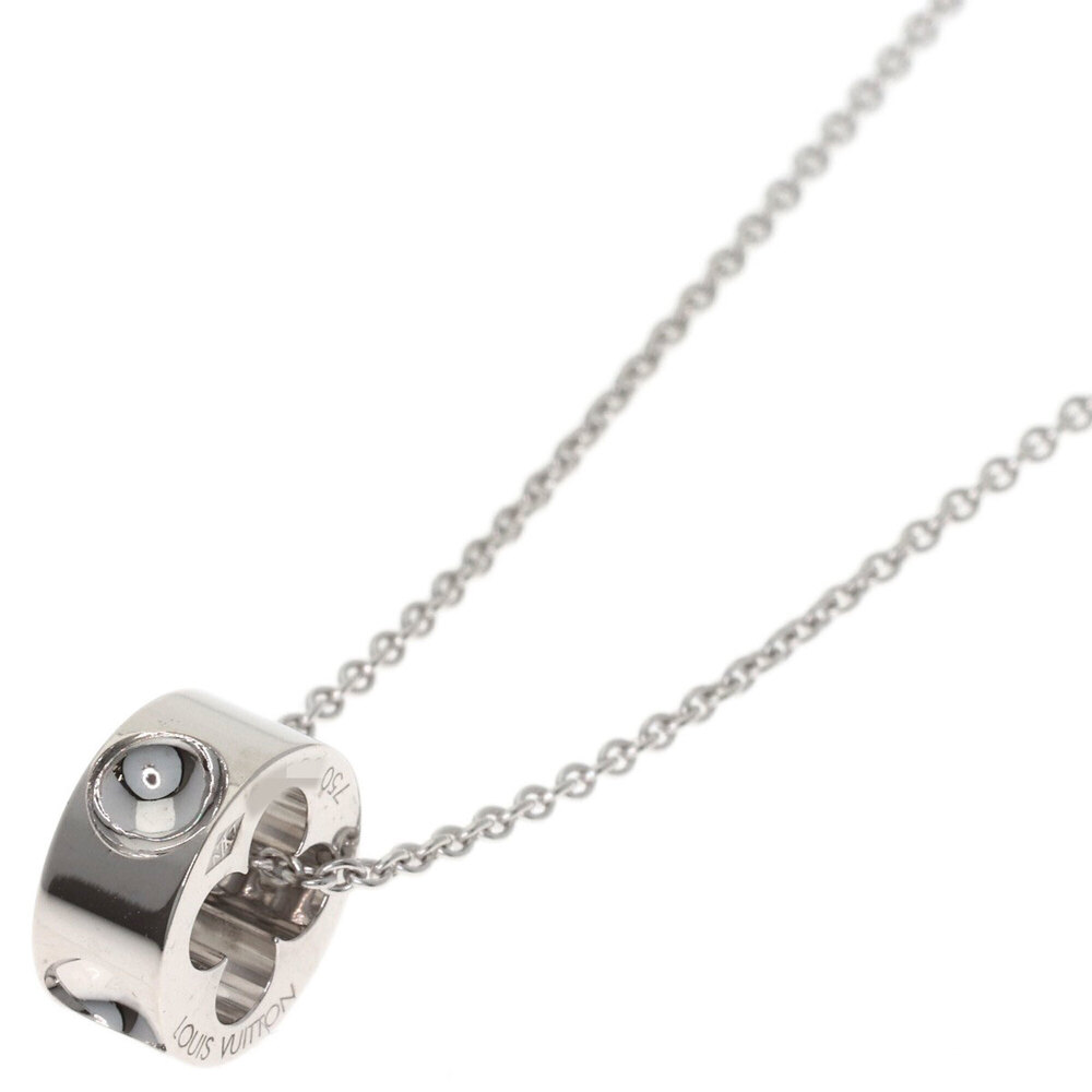 LOUIS VUITTON 18k Silver Necklace